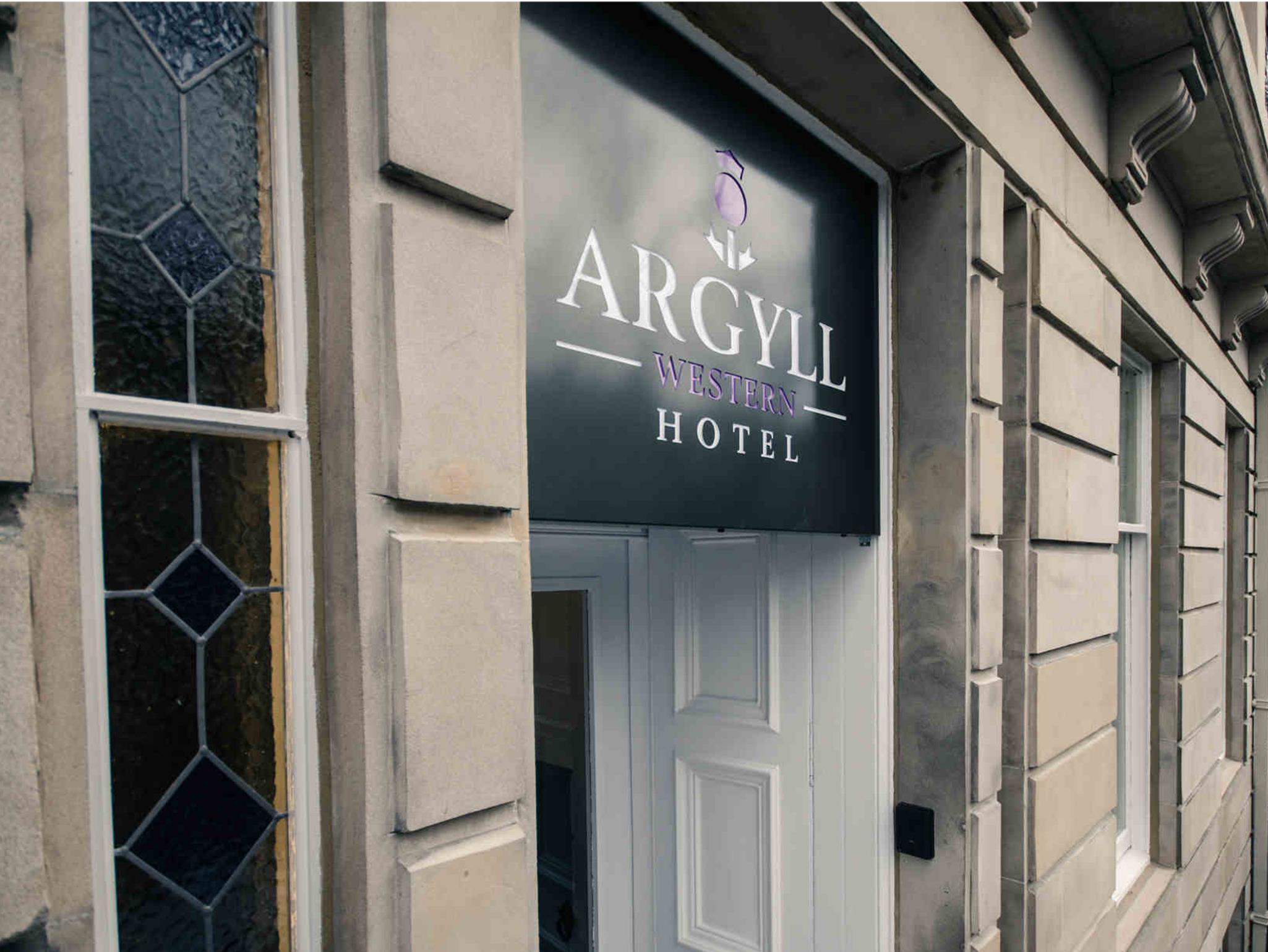Argyll Western Hotel Glasgow Exterior foto
